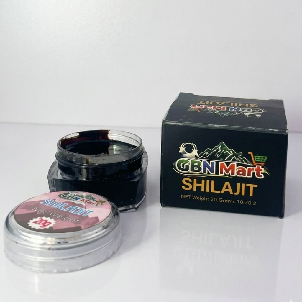 Pure Sun-Dried Himalayan Shilajit (Salajeet / Shilajeet / شلاجیت) Resin – A Gift of Gilgit Baltistan's Himalayan Mountains | 20g Pack | 100% Natural, Lab-Tested Purity | Boosts Energy, Stamina & Strength Variant